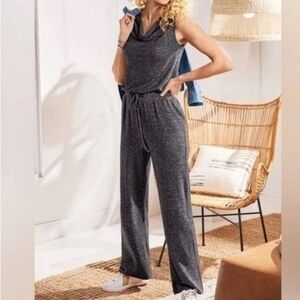 Soft Surrounding M Black Jumpsuit